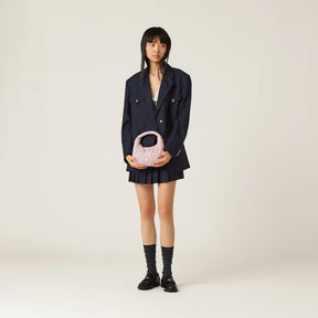 MIÛ MIÜ Sac hobo Wander nappa matelassé