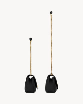YSL LOULOU SMALL  MATELASSÉ
NOIR