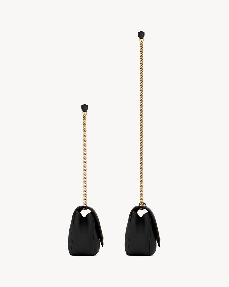 YSL LOULOU SMALL  MATELASSÉ
NOIR