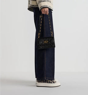 Diôr Mini sac Miss Caro
d'agneau Macrocannage noir
