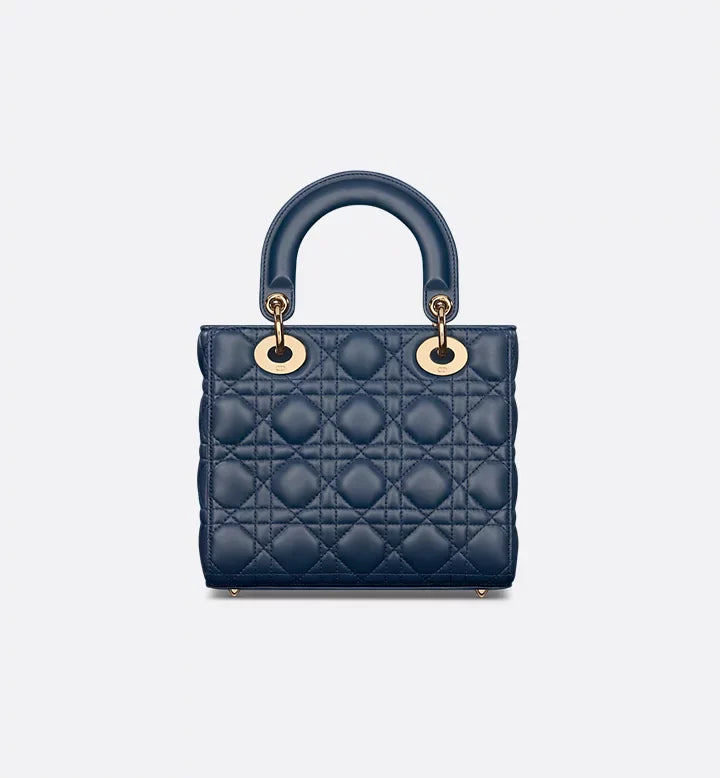 Sac Ladÿ Diôr My ABCDiôr Small
d'agneau Cannage bleu océan