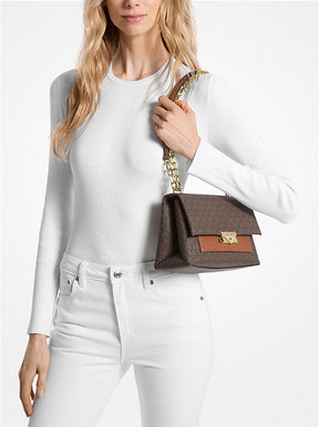 Mich@el Kors Outlet
Sac à épaule Cece de taille moyenne à logo