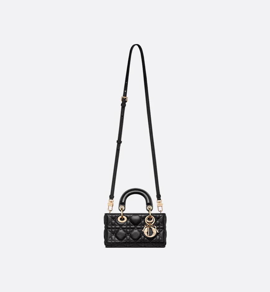 Ladÿ D-Joy Micro Bag
Black Cannage Lambskin