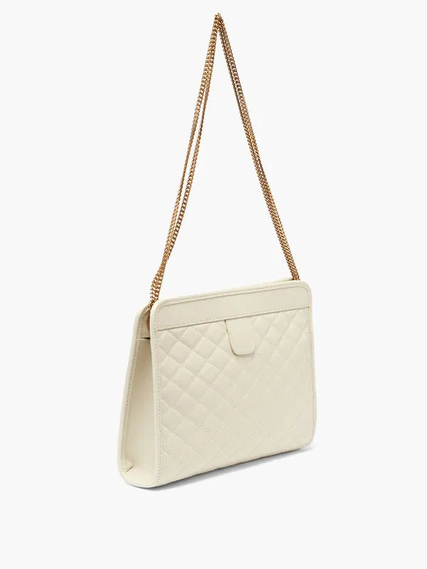 YSL Victoria Quilted Shoulder Bag
