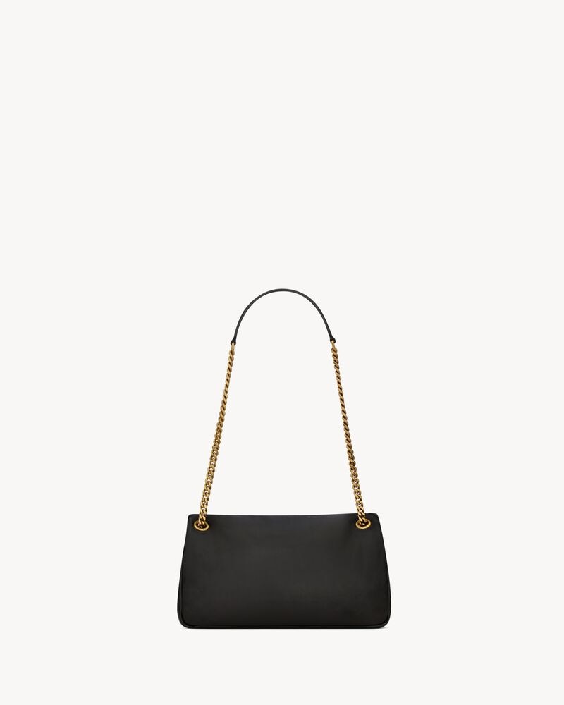 YSL CALYPSO SMALL  D'AGNEAU PLONGÉ
BLACK
