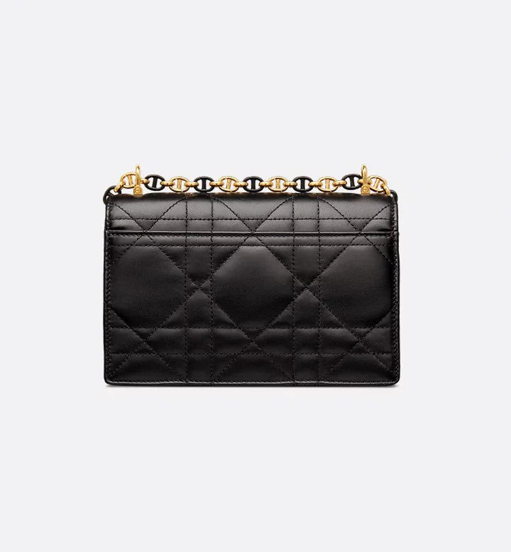 Diôr Mini sac Miss Caro
d'agneau Macrocannage noir