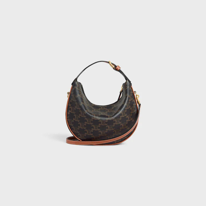 Sac Celine Lulu Teen Toile Triomphe ET veau