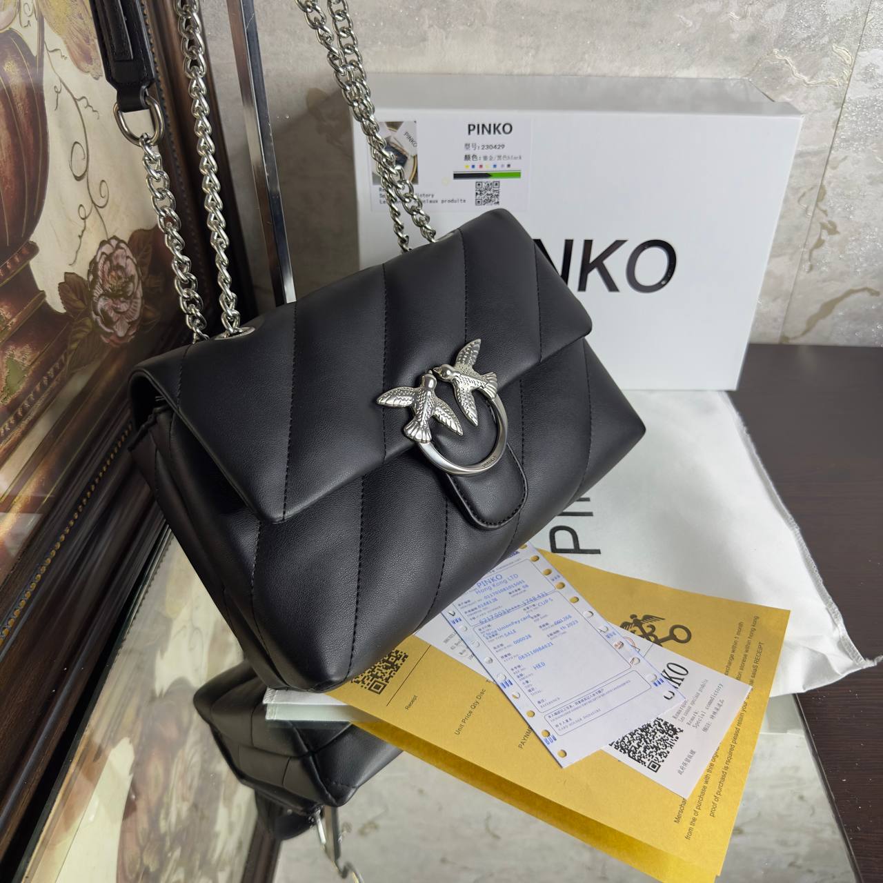 Pïnkô 
Pïnkô 'Love Big Puff' Crossbody Bag