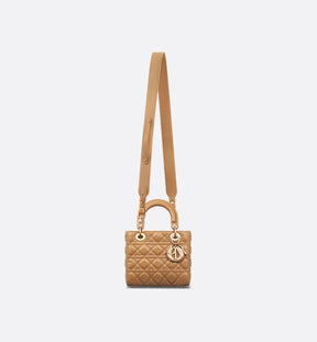 Sac Ladÿ Diôr My ABCDior Small
d'agneau Cannage couleur Light Gold