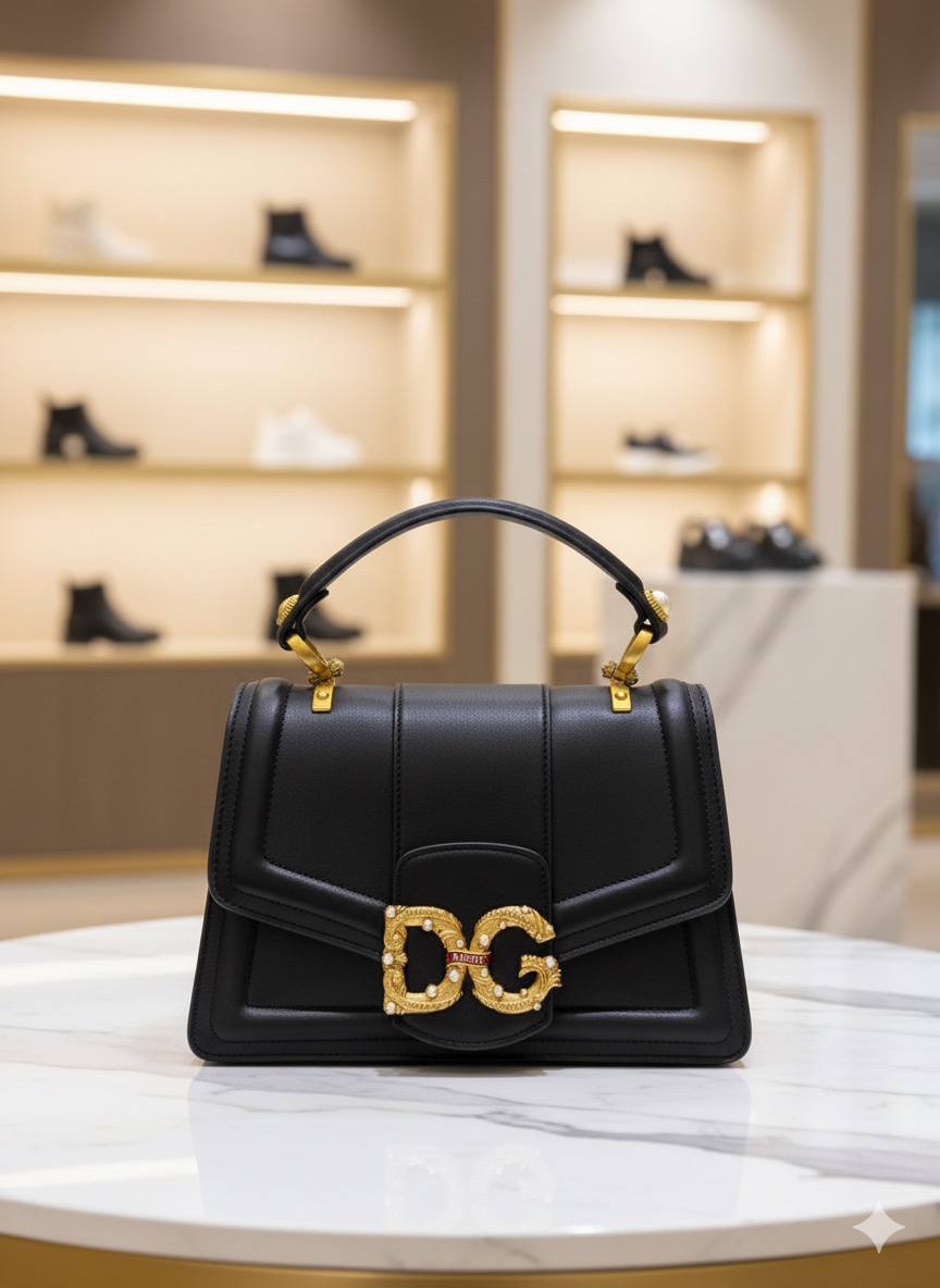 DG Sac à main noir pour femme