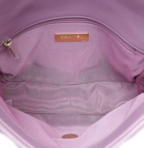 Ch@nel Purple CC 19 Small Bag