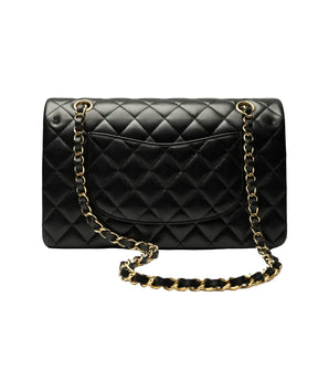 Sac CH@NEL Timeless/Classique en Cuir Noir - 102017