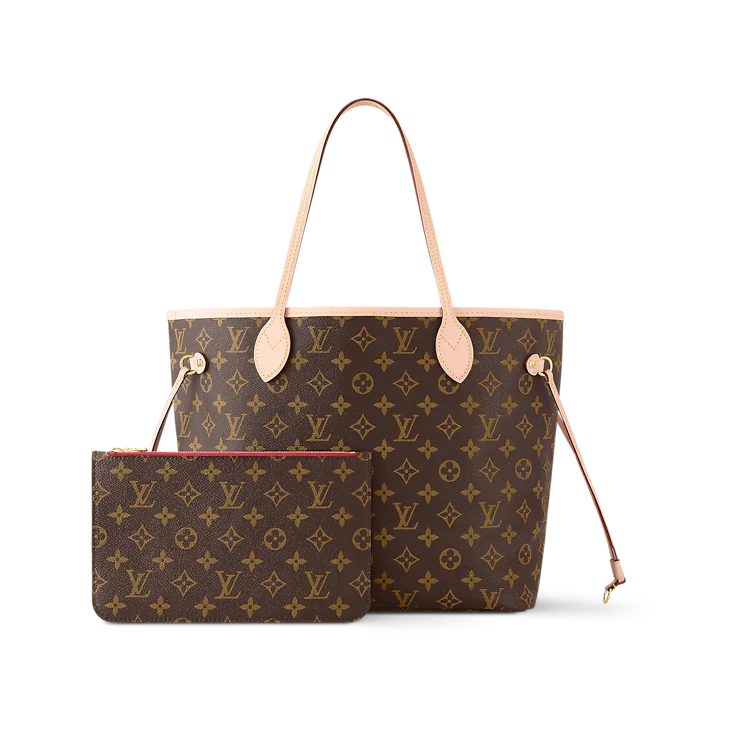 LV Cabas Neverfull 
Marron
