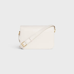 Cêlinë CLASSIQUE TRIOMPHE BAG IN shiny calfskin