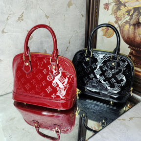 LV 
2017 Monogram Vernis Alma BB satchel