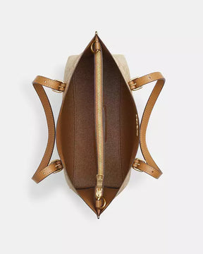 Sac Cabas Mollie 25 En Toile Signature
