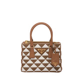 Mini sac Prada Symbole en tissu brodé