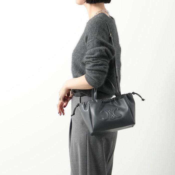 Sac à main CELINE Cabas- Sac porté épaule pour femme en cuir Triomphe