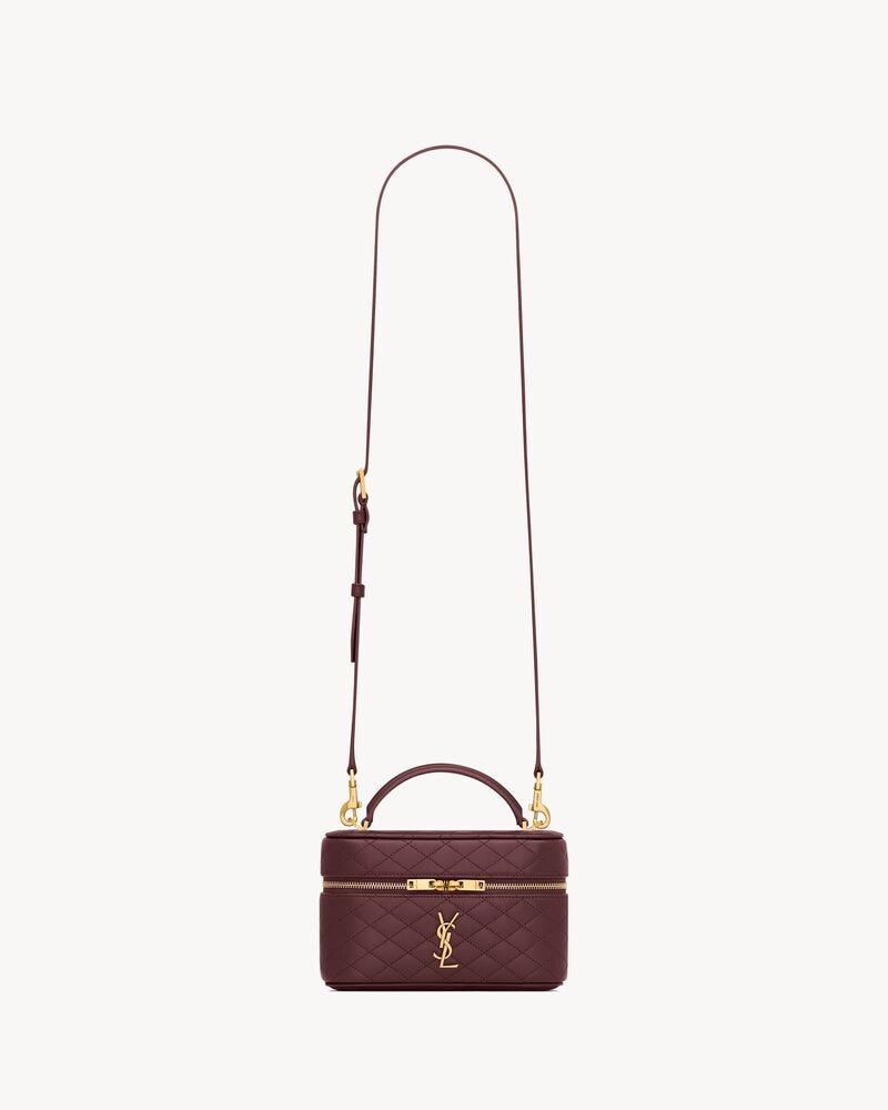 YSL GABY vanity bag in lambskin
ROUGE CABERNET