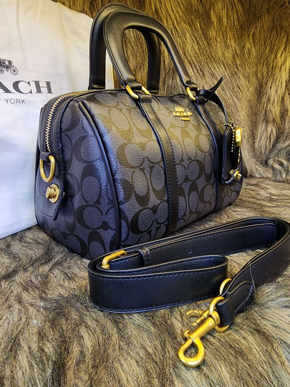 Co@ch sac bandoulière Rowan en toile exclusive
