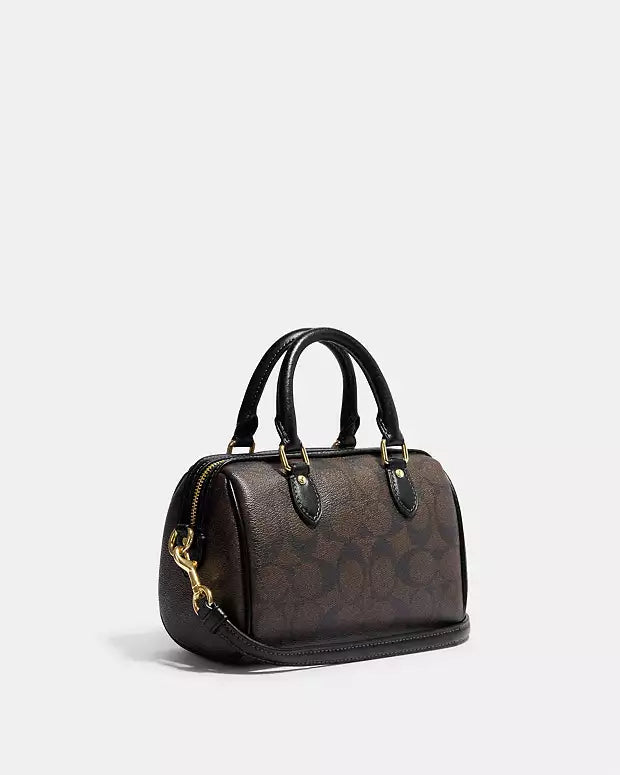 Sac Mini Porté Croisé Rowan En Toile Signature