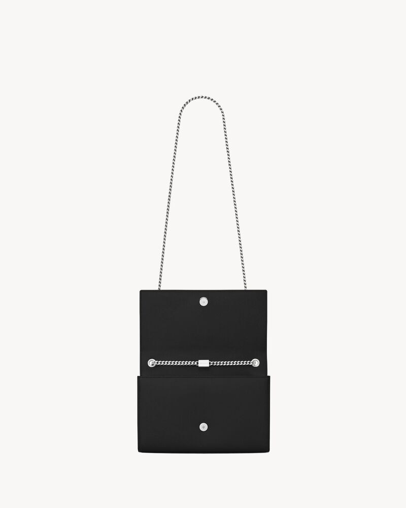 S@INT LAURENT KATE MEDIUM  GRAIN DE POUDRE
NOIR