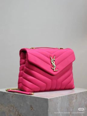 S@int L@urent
Small Supple Monogramme Loulou Chain Bag