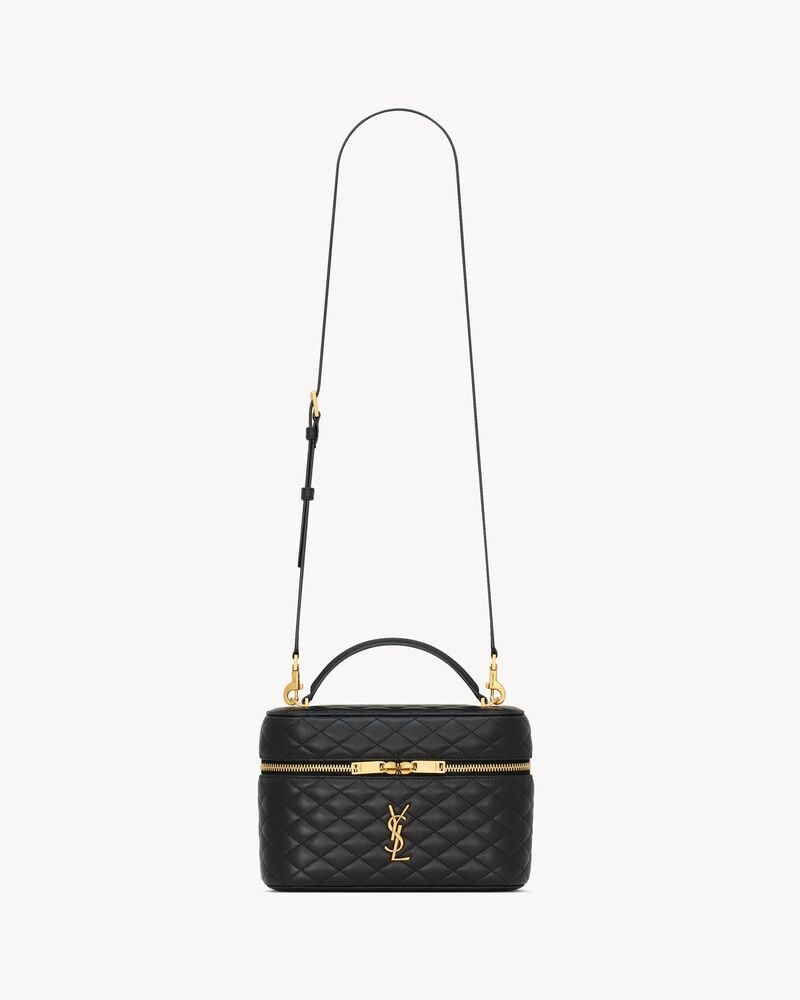 YSL GABY VANITY LARGE EN CUIR D’AGNEAU
NOIR