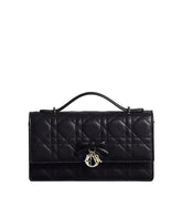 Mini sac My Dior
Cuir d'agneau Cannage noir
