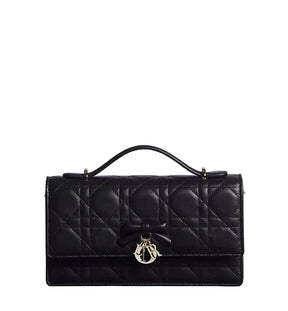 Mini sac My Dior
Cuir d'agneau Cannage noir