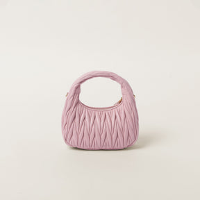 MIÛ MIÜ Sac hobo Wander nappa matelassé
