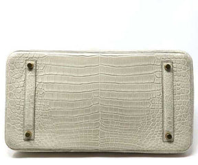 BIRKIN 35 CROCO BEIGE POUR FEMME