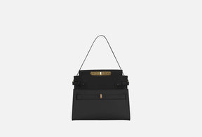 HRMS Sac à bandoulière véritable avec boucle