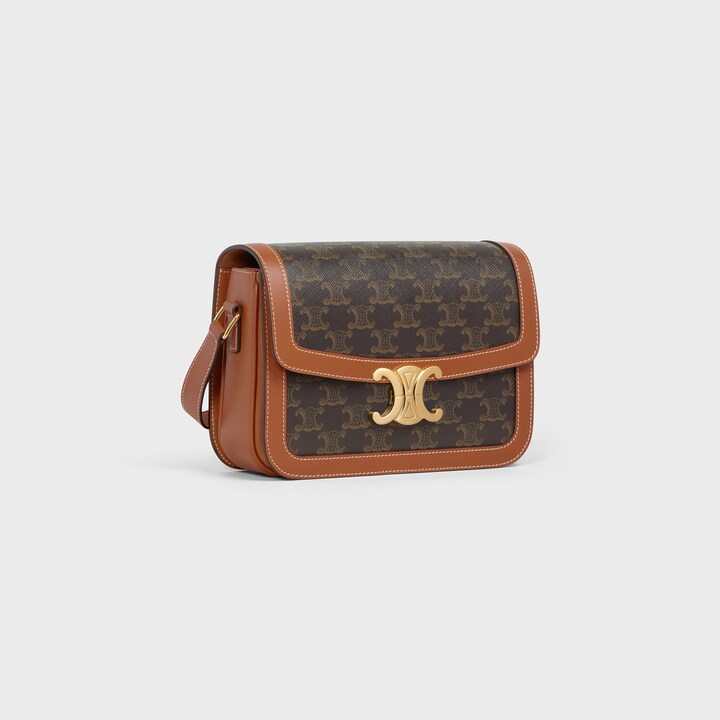 Cêlinë SAC TRIOMPHE CLASSIQUE Toile Triomphe et Veau