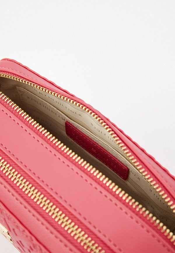 Sac bandoulière à monogramme TH embossé