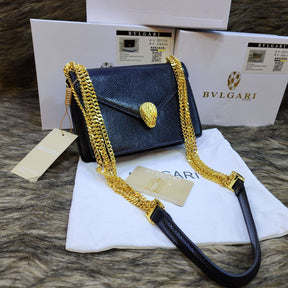 Bvlg@ri Sac bandoulière Serpenti