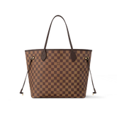 LV Sac Neverfull MM En cuir