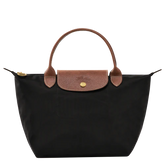 Sac à main S Le Pliage 
Toile recyclée - Noir