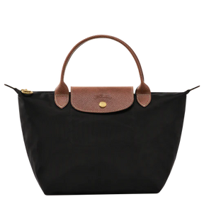 Sac à main S Le Pliage 
Toile recyclée - Noir