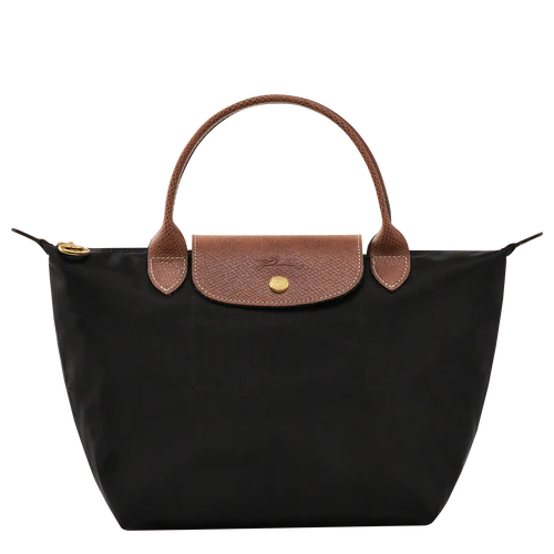Sac à main S Le Pliage 
Toile recyclée - Noir