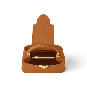 LV Sac Capucines Mini en cuir