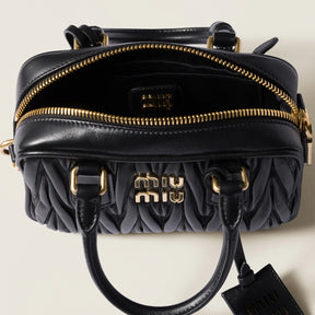 MIÛ MIÜ Arcadie Matelassé nappa bag