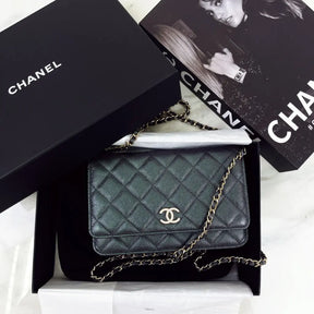 Ch@nel Sac bandoulière wallet on chain timeless/classique