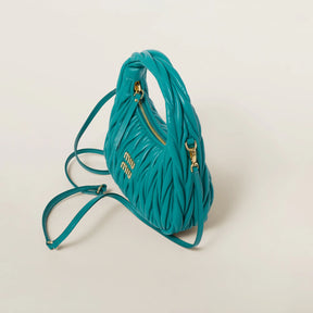 MIÛ MIÜ Sac hobo Wander nappa matelassé