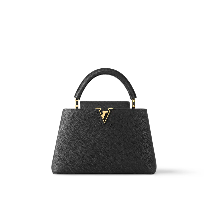 LV Sac Capucines BB En cuir