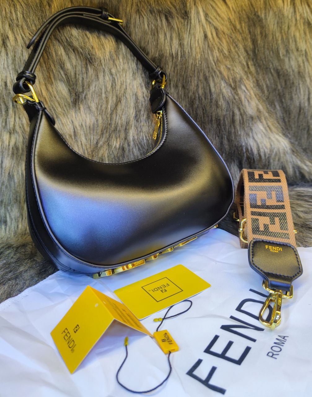 Fêndïgraphy Small
Sac noir