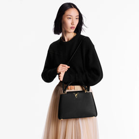 LV Sac Capucines MM En cuir