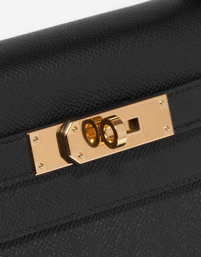HRMS 
Kelly 28 Epsom Noir