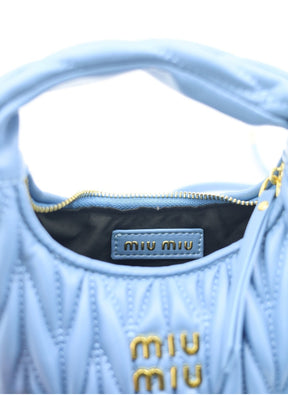 MIÛ MIÜ Sac à bandoulière Hobo nappa Miu Wonder