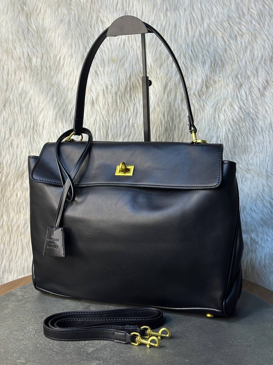 Bâlencïagâ Sac À Main Rodeo Moyen pour Femme en Noir